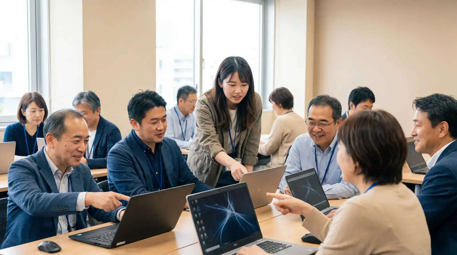 全公司員工一起參與 AI 實作培訓