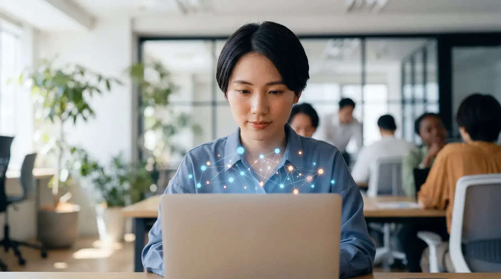 AI Agent 自動完成多步驟任務的示意