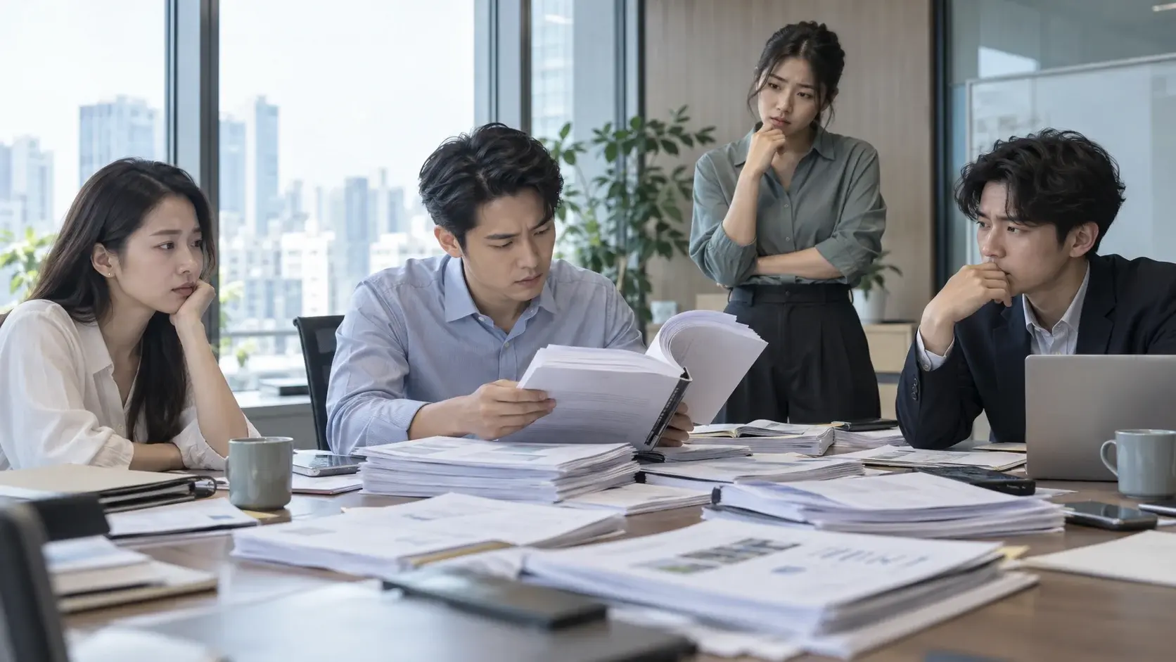 企業主管檢視完整會議紀錄卻找不到明確後續行動