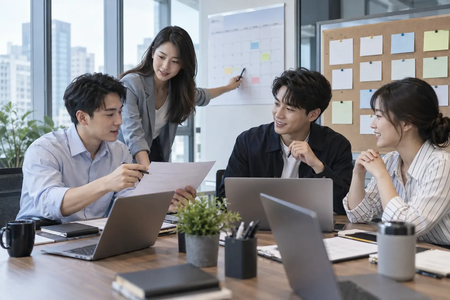 企業團隊把 AI 會議紀錄轉成有責任人與日期的後續行動